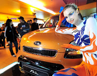 Kia Press Babes - Carscoop