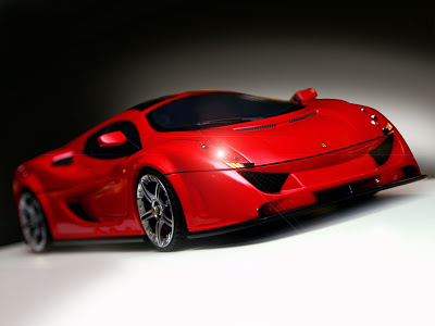 Ferrari Dino Rosa Concept  - Carscoop