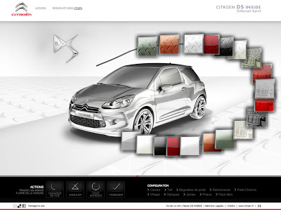 Citroen DS Inside Configurator  - Carscoop