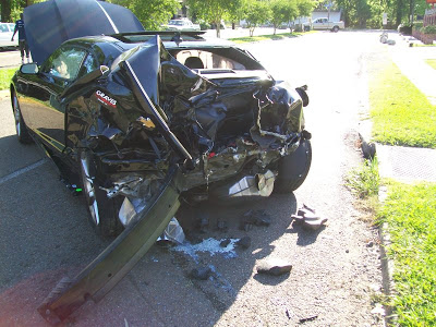 2010 Camaro SS Crash - Carscoop