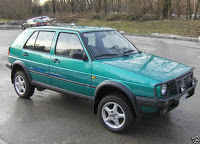 VW Golf MK2 Country - Carscoop 