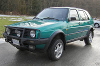 VW Golf MK2 Country - Carscoop 