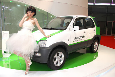 Babes Shanghai Auto Show 2009  - Carscoop