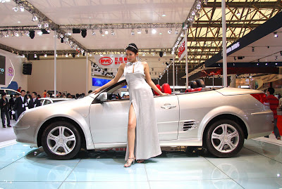 Babes Shanghai Auto Show 2009  - Carscoop