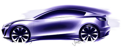 2010 Mazda3 Sedan Design Proposals