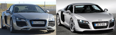 Audi R8 Replica made  from Ford - Mercury Cougar Coupe V6