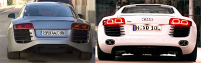 Audi R8 Replica made  from Ford - Mercury Cougar Coupe V6