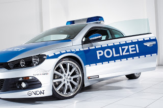 VW Scirocco Police Car