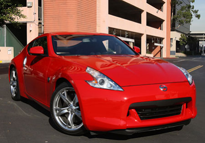 2010 Nissan 370Z Red Color