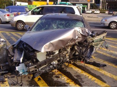 Hyundai Genesis Coupe Accident Korea 