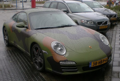 Porsche 911 Military Camouflage
