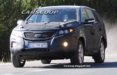 2010 Kia Sorento Spy Shots