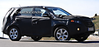 2010 Kia Sorento Spy Shots