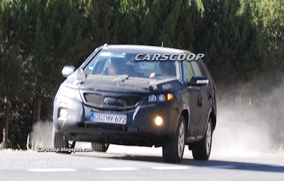 2010 Kia Sorento Spy Shots