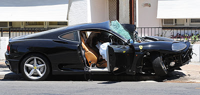 Ferrari 360 Modena Accident Australia