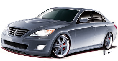 Hyundai Genesis SEMA 2008