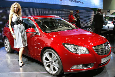 Paris Auto Show Babes