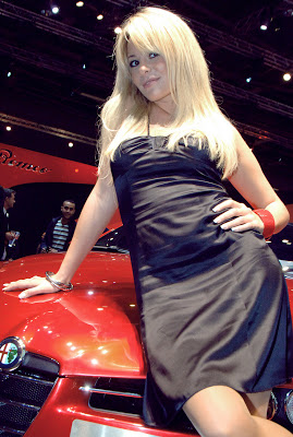 Paris Auto Show Babes