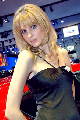 Paris Auto Show Babes