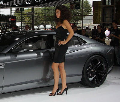 Paris Auto Show Babes