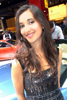 Paris Auto Show Babes