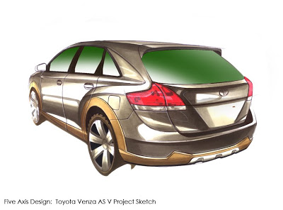 Toyota Venza SEMA Tuning Bodykit 