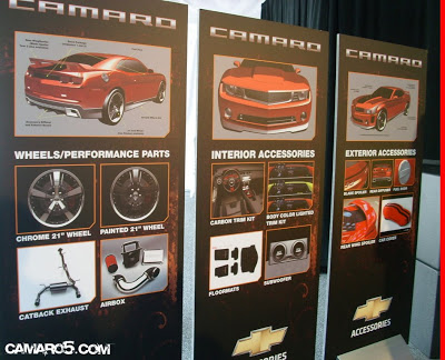 Chevrolet Camaro 2010 Accesories