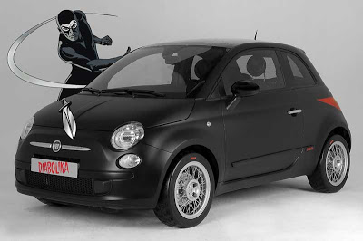 Fiat 500 Diabolika Diabolik Comic