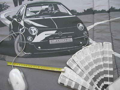 Fiat 500 Diabolika Diabolik Comic