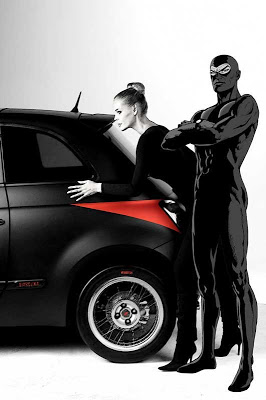 Fiat 500 Diabolika Diabolik Comic