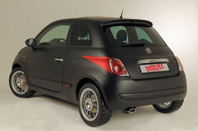 Fiat 500 Diabolika Diabolik Comic