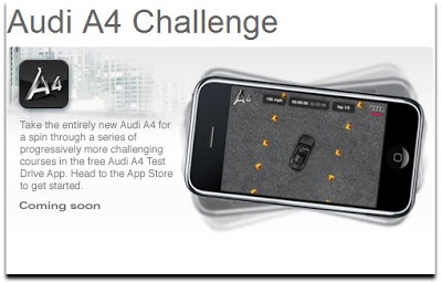 Apple iPhone Audi A4 Challenge