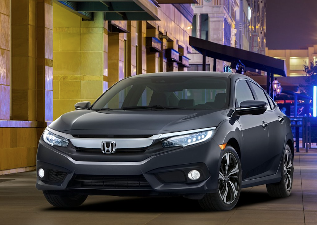 2016 Honda Civic sedan grey