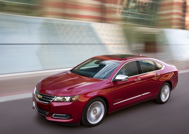 2014 Chevrolet Impala red