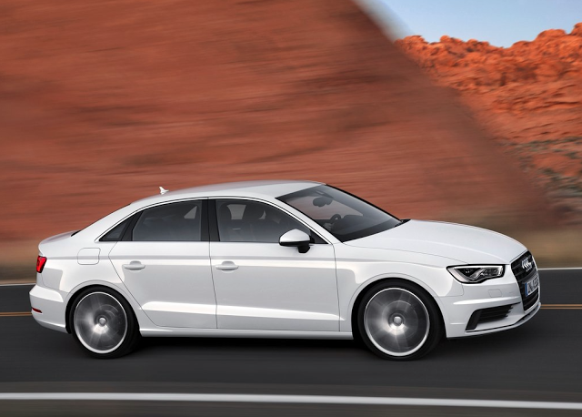 2015 Audi A3 sedan white