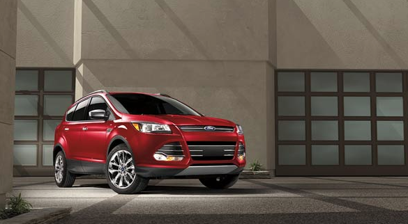 2016 Ford Escape red