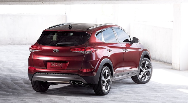 2016 Hyundai Tucson rear