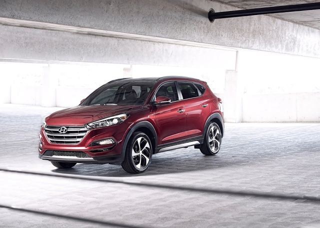 2016 Hyundai Tucson red