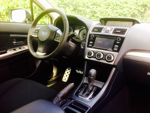 2015 Subaru Impreza 2.0i Sport tech package interior