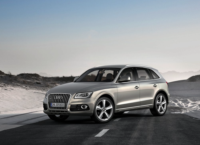 2013 Audi Q5 silver