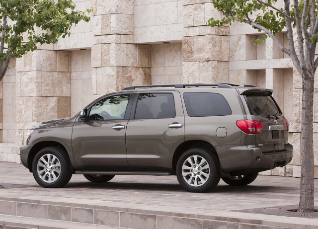 2011 Toyota Sequoia brown