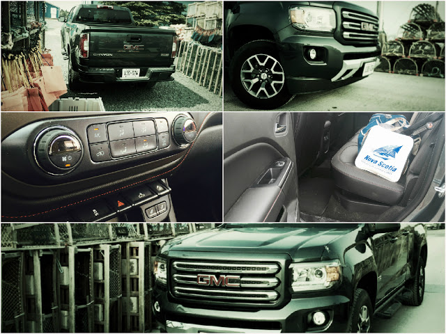 2015 GMC Canyon crew cab SLE collage