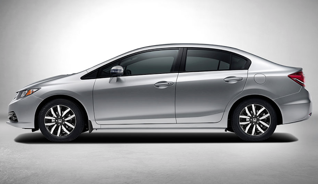 2015 Honda Civic grey