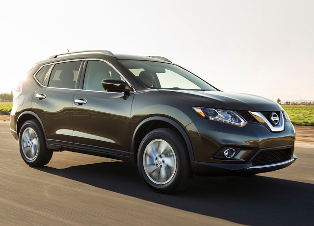 2014 Nissan Rogue green