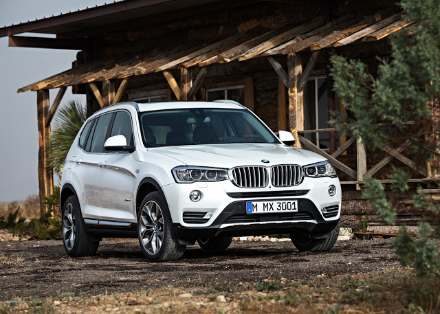 2015 BMW X3 white