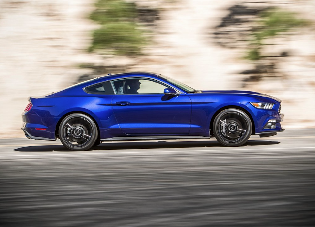 2015 Ford Mustang EcoBoost blue