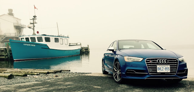 blue 2015 Audi S3 Fishermens Cove