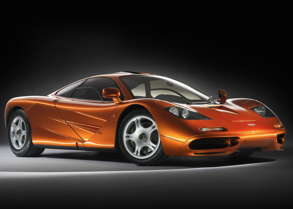 1993 McLaren F1 orange