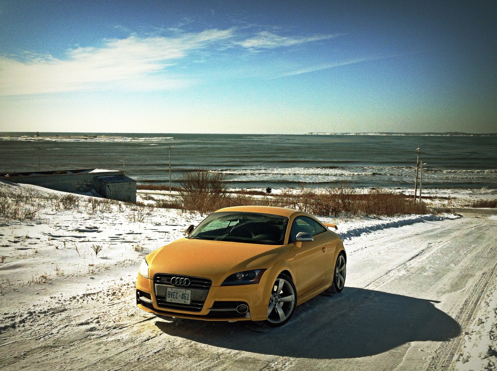 2015 Audi TTS Coupe Competition front