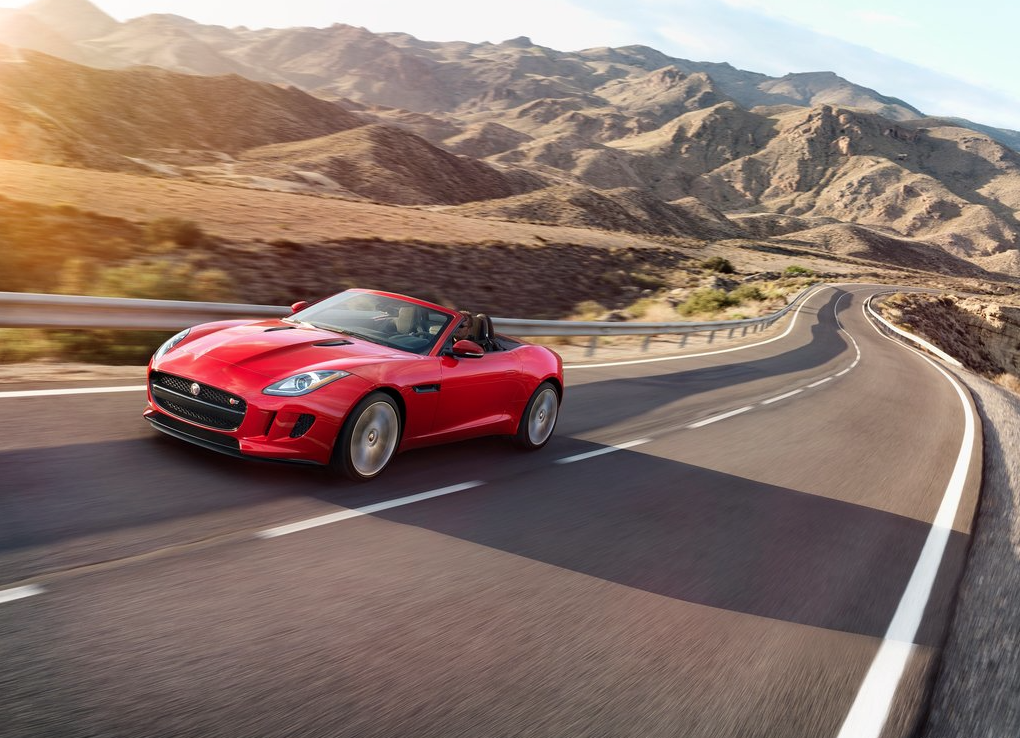 2015 Jaguar F-Type Convertible Red